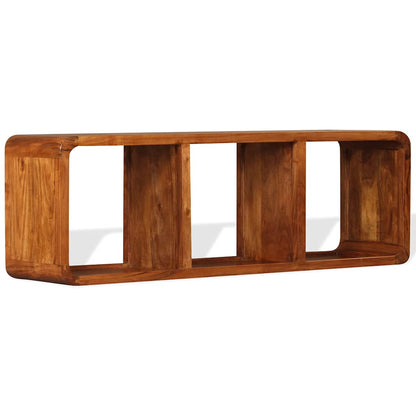 vidaXL TV Cabinet Solid Wood with Honey Finish 120x30x40 cm 5