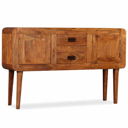 vidaXL Sideboard Solid Wood with Honey Finish 120x30x75 cm 3