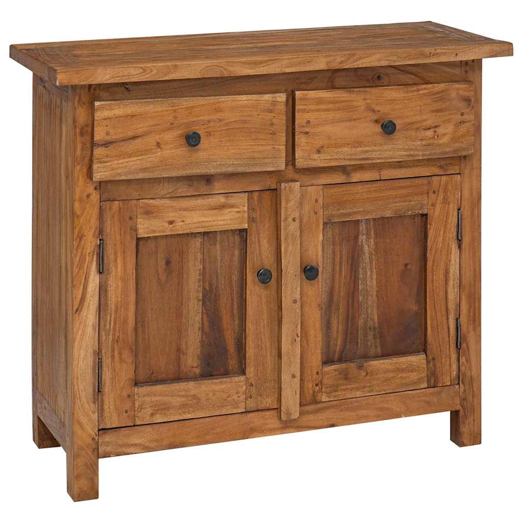 244490 vidaXL Sideboard Solid Mahogany Wood 75x30x65 cm 2