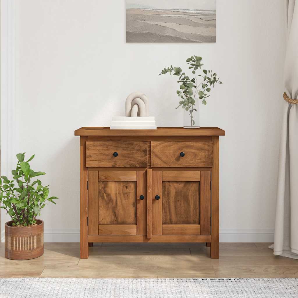 244490 vidaXL Sideboard Solid Mahogany Wood 75x30x65 cm 3