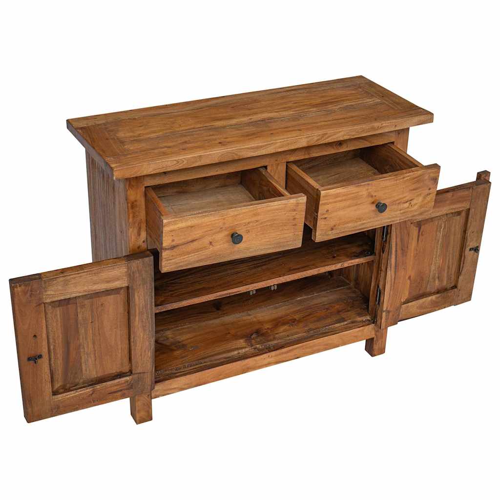 244490 vidaXL Sideboard Solid Mahogany Wood 75x30x65 cm 5