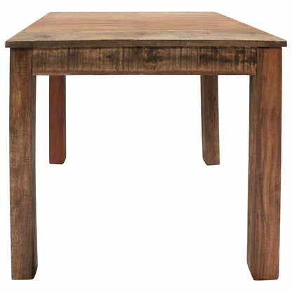 244495 vidaXL Dining Table Mixed Recycled Wood 82x80x76 cm 5