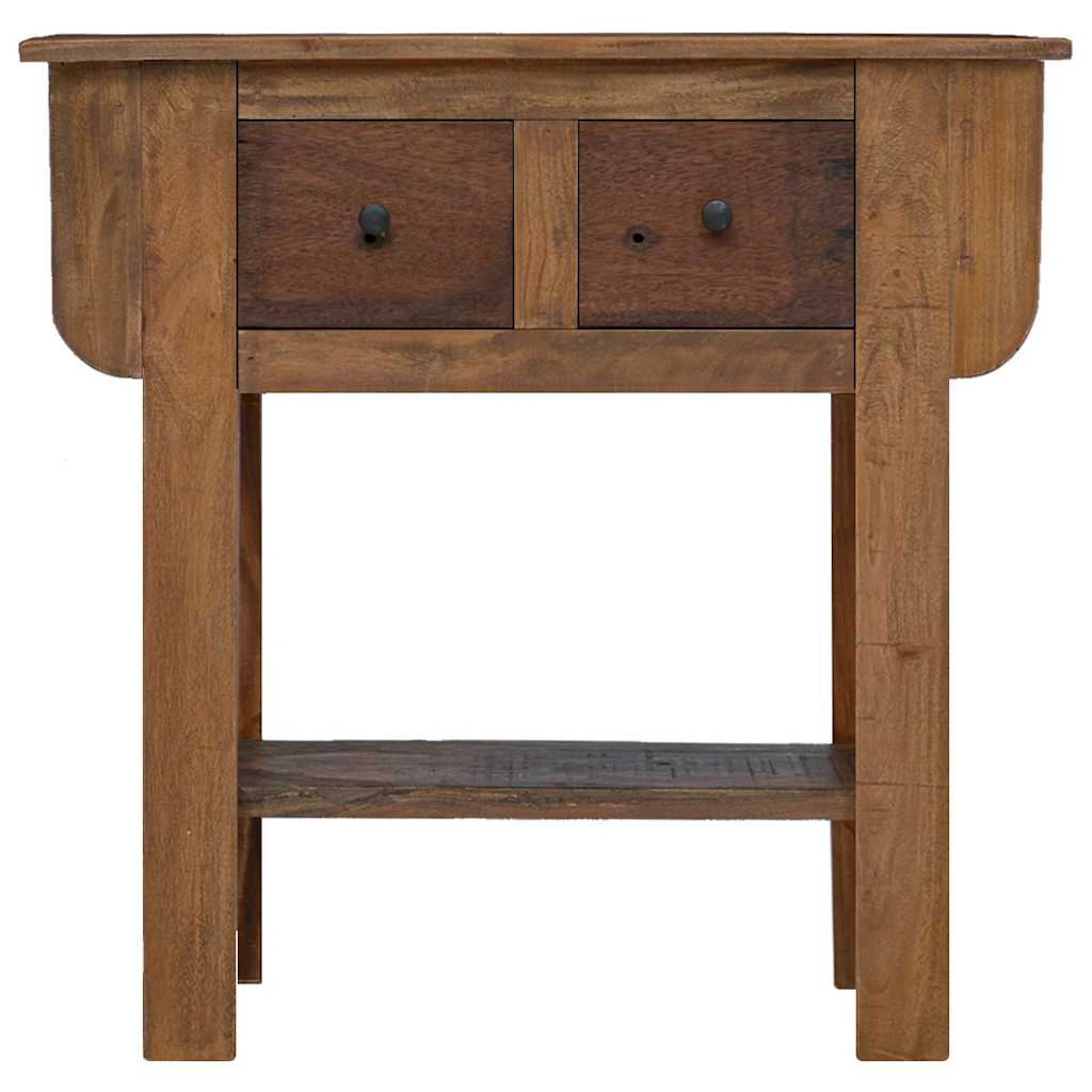 244509 vidaXL Console Table Mixed Recycled Wood 80x35x80 cm 2