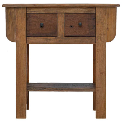 244509 vidaXL Console Table Mixed Recycled Wood 80x35x80 cm 2