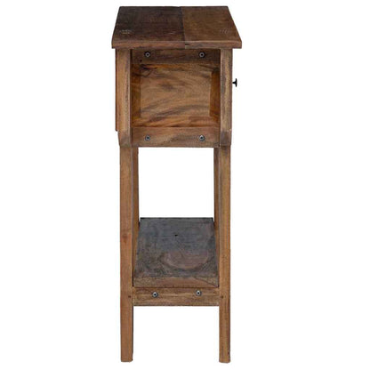 244509 vidaXL Console Table Mixed Recycled Wood 80x35x80 cm 6