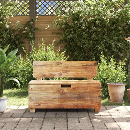 vidaXL Bench | Warm Brown | Solid Mahogany Wood | 86x40x60 cm | Entryway Bench 3