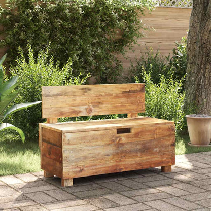 vidaXL Bench | Warm Brown | Solid Mahogany Wood | 86x40x60 cm | Entryway Bench 1