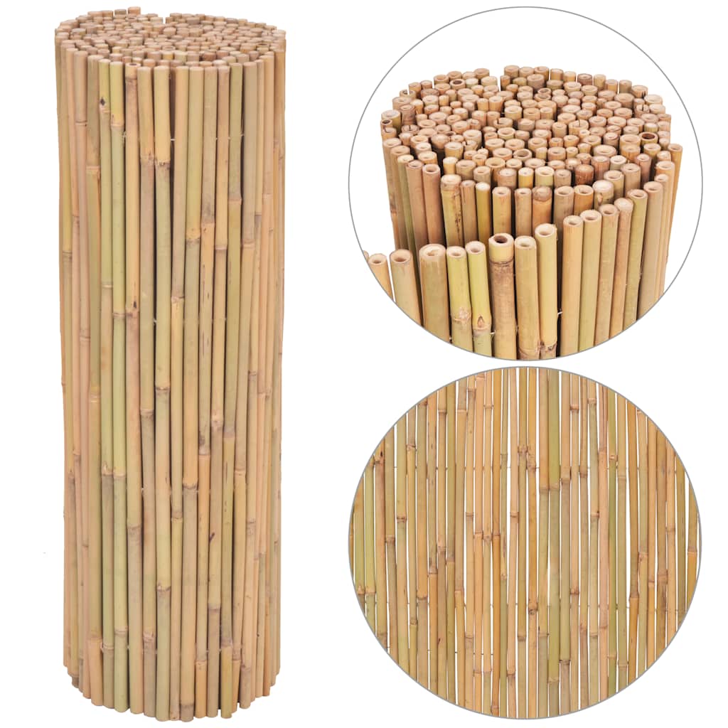 Bamboo Fence Bamboo Natural 100 cm