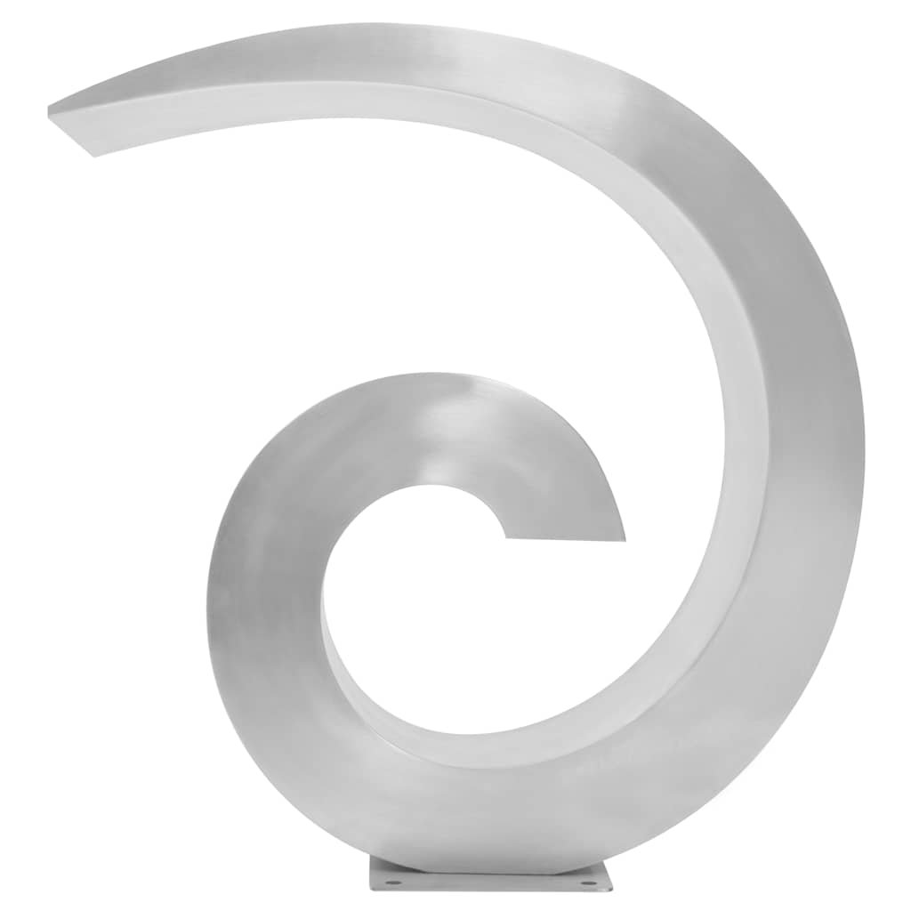 vidaXL Pool Fountain Stainless Steel 50x30x53 cm Silver 3