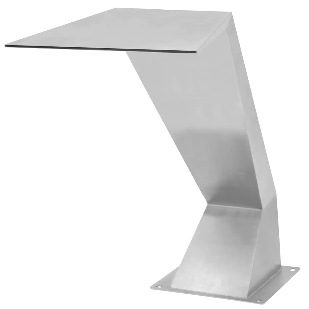 vidaXL Pool Fountain Stainless Steel 64x30x52 cm Silver 2