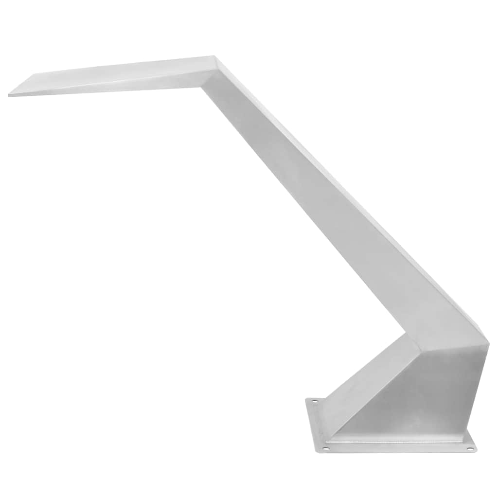 vidaXL Pool Fountain Stainless Steel 64x30x52 cm Silver 4
