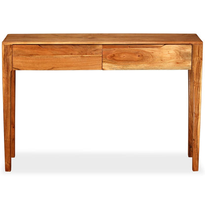 Console Table Solid Wood 118 x 30 x 80 cm