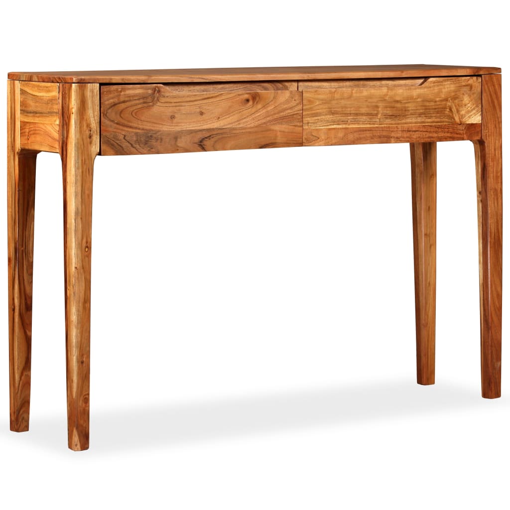 Console Table Solid Wood 118 x 30 x 80 cm