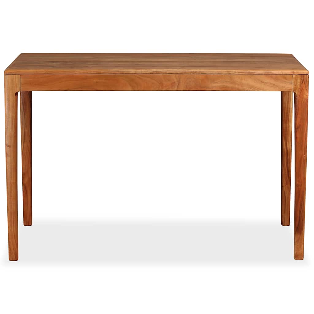 244958 vidaXL Dining Table Solid Wood 118x60x76 cm 2