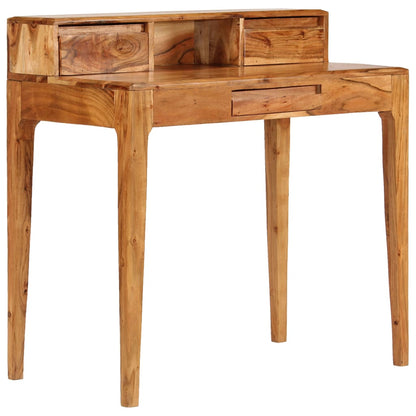244959 vidaXL Writing Desk with Drawers Solid Wood 88x50x90 cm 1