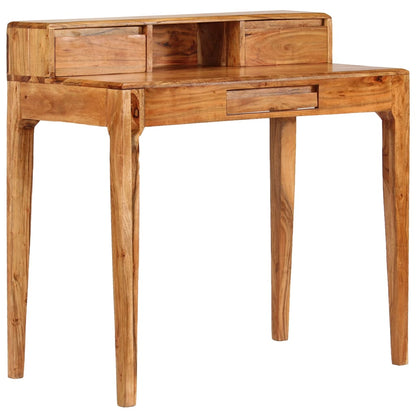 244959 vidaXL Writing Desk with Drawers Solid Wood 88x50x90 cm 6