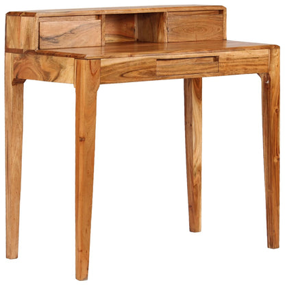 244959 vidaXL Writing Desk with Drawers Solid Wood 88x50x90 cm 4