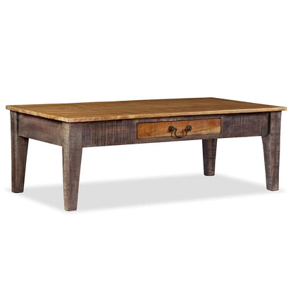 244968 vidaXL Coffee Table Solid Wood Vintage 118x60x40 cm 1
