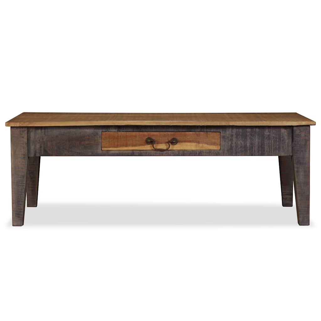 Coffee Table Solid Wood Vintage 118 cm 60 cm