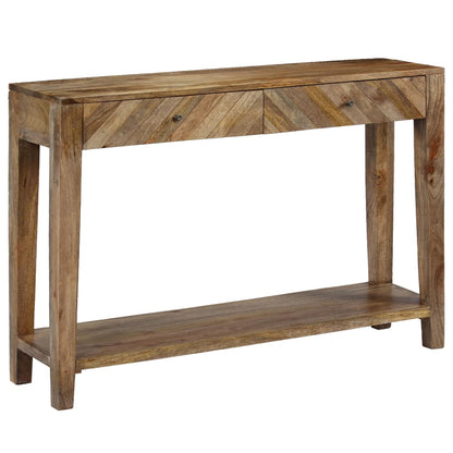 244969 vidaXL Console Table Solid Mango Wood 118x30x80 cm 6