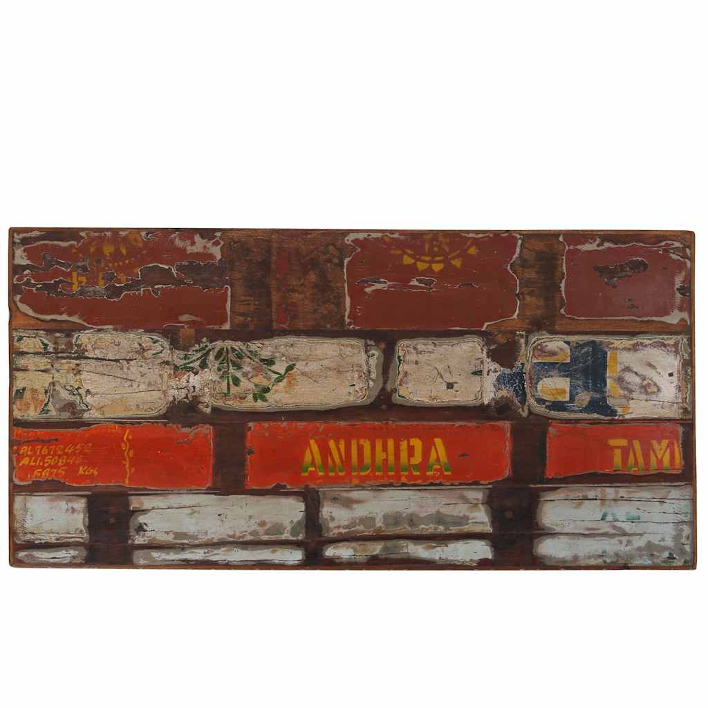 245399 vidaXL Bar Set 5 Piece Solid Reclaimed Wood Multicolour 4