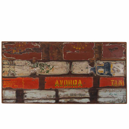 245399 vidaXL Bar Set 5 Piece Solid Reclaimed Wood Multicolour 4