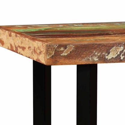 245440 vidaXL Bar Table Solid Reclaimed Wood 120x60x107 cm 5