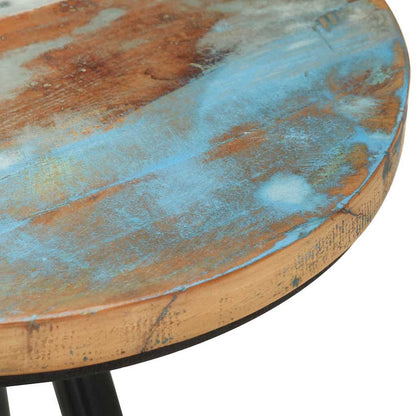vidaXL Bar Stools 4 pcs Solid Reclaimed Wood 5