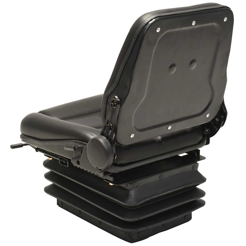 142319 vidaXL Forklift & Tractor Seat with Suspension and Adjustable Backrest 4