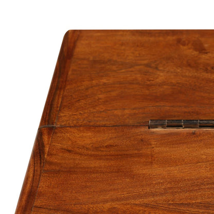 vidaXL Coffee Table Solid Acacia Wood Honey Finish 110x55x35 cm 6