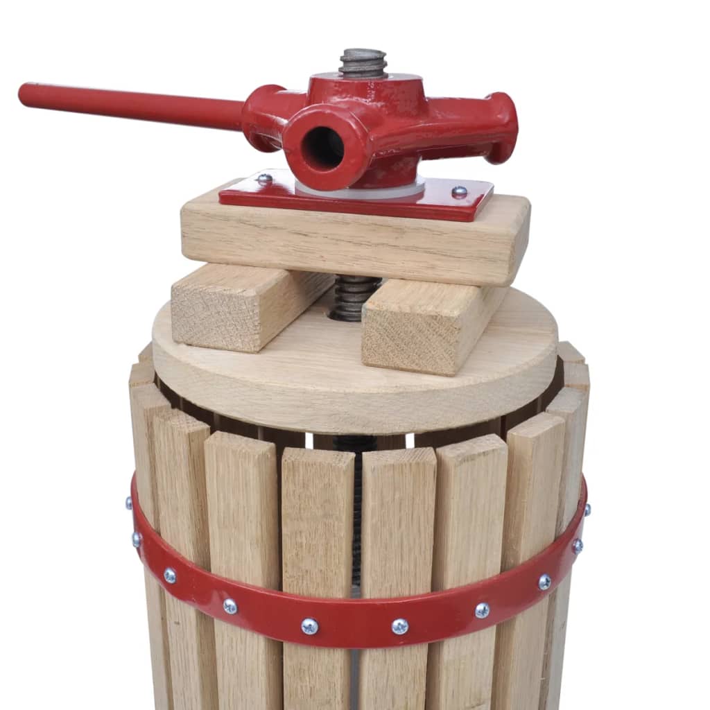 2 Piece Fruit & Wine Press and Crusher 6 l