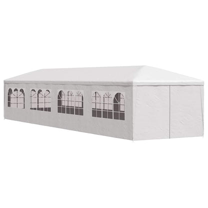 vidaXL Garden Marquee 3x12 m White 3