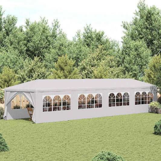 vidaXL Garden Marquee 3x12 m White 1