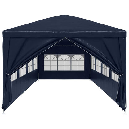 vidaXL Garden Marquee | Blue | Polyethylene | Large | Water-resistant materials 4