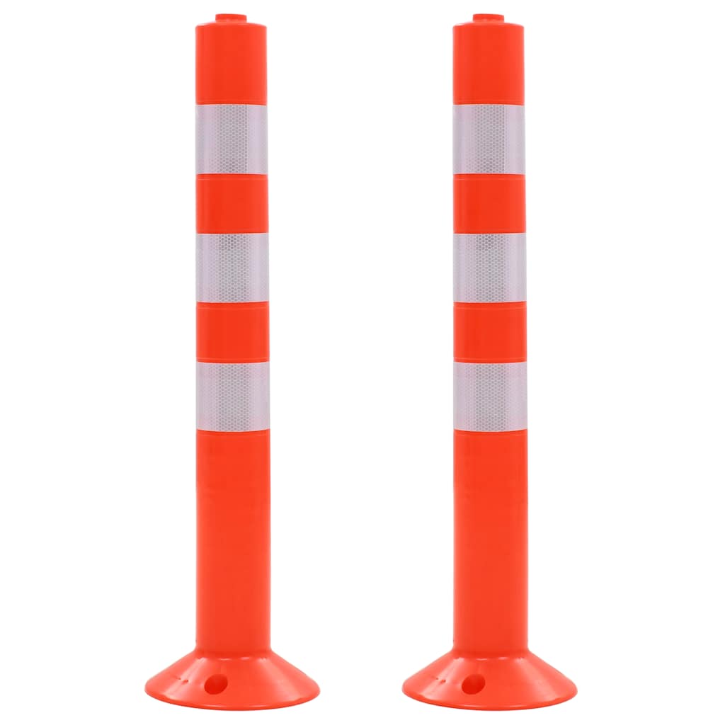 Traffic Control Bollards Plastic 75 cm 2