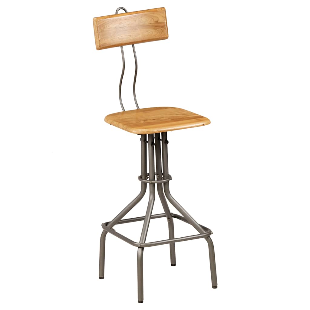 245808 vidaXL Bar Set 3 Pieces Solid Reclaimed Teak 4
