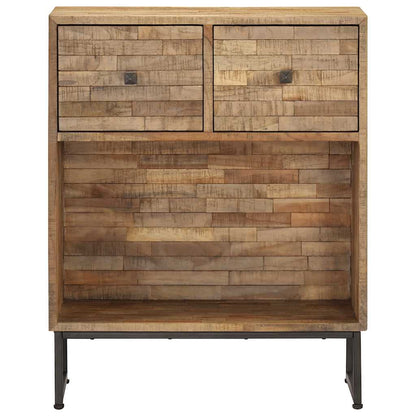 vidaXL Sideboard Reclaimed Teak Wood 60x30x75 cm 2
