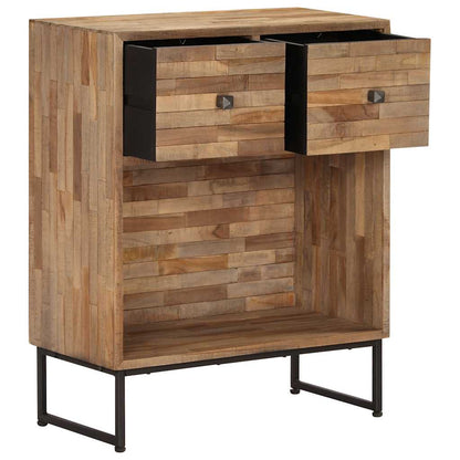 vidaXL Sideboard Reclaimed Teak Wood 60x30x75 cm 4