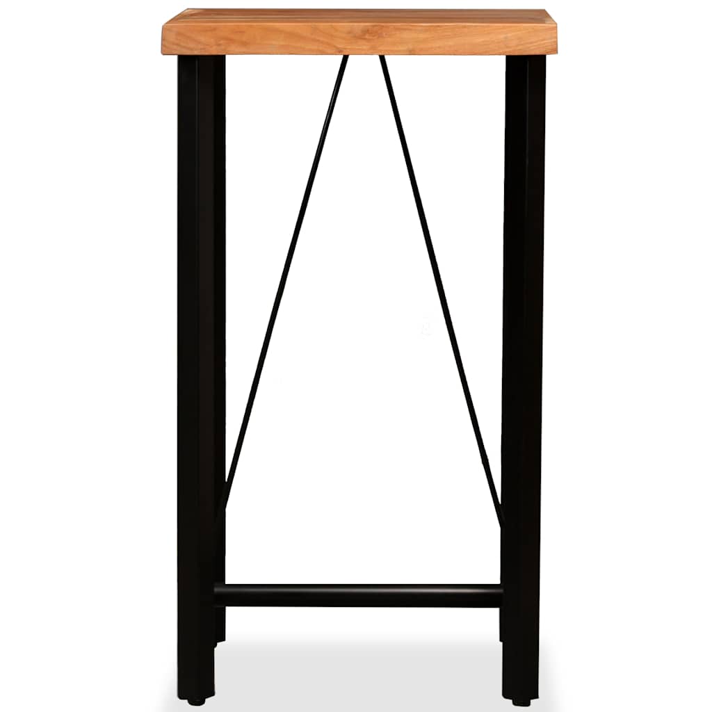 vidaXL Bar Set 3 Pieces Solid Acacia and Reclaimed Wood 3