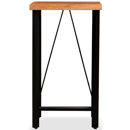 vidaXL Bar Set 3 Pieces Solid Acacia and Reclaimed Wood 3