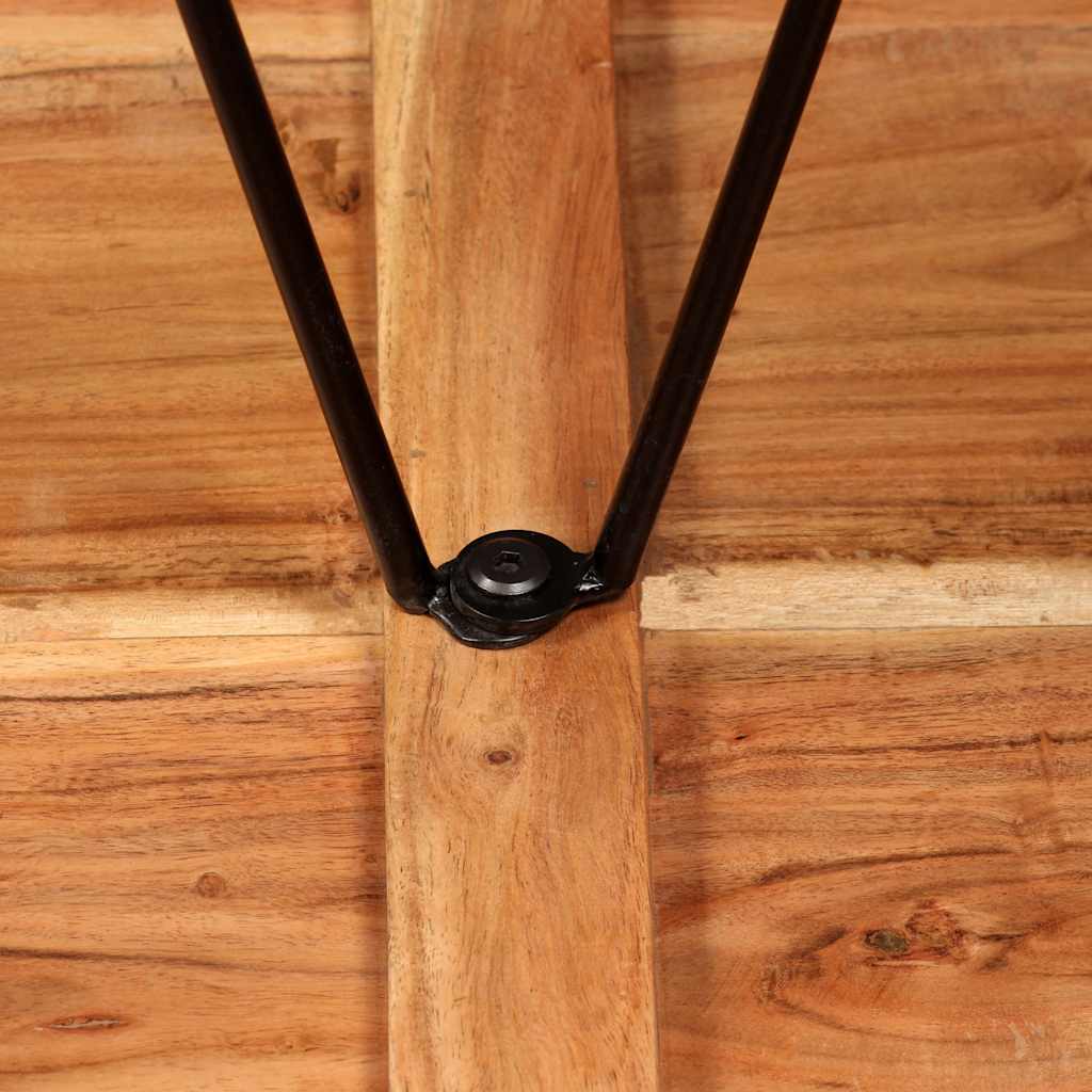 vidaXL Bar Set 3 Pieces Solid Acacia and Reclaimed Wood 5