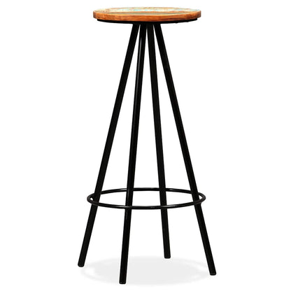 Bar Set 3 Pieces Solid Acacia and Reclaimed Wood 2