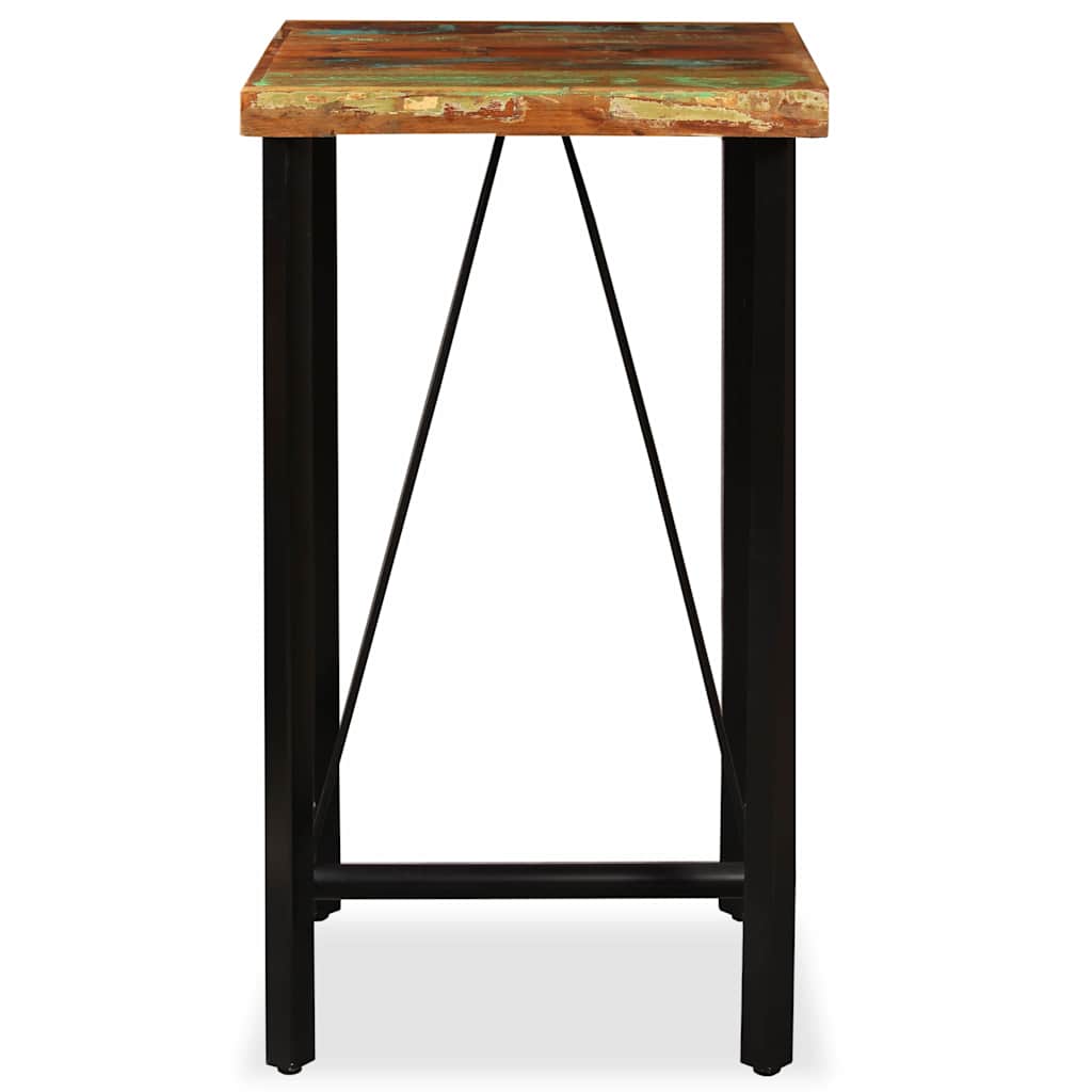 vidaXL Bar Set 3 Pieces Solid Reclaimed Wood 3