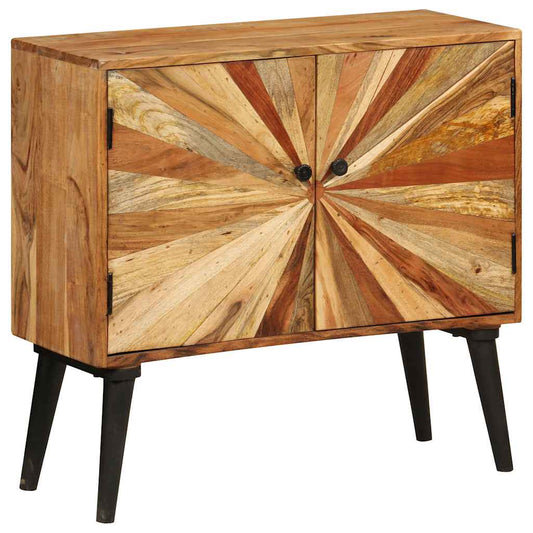 246166 vidaXL Sideboard Solid Mango Wood 85x30x75 cm 1