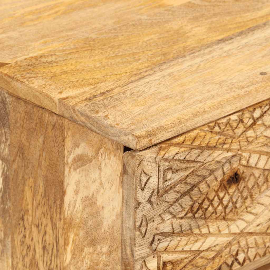 246144 vidaXL TV Cabinet Solid Mango Wood 110x30x40 cm 5