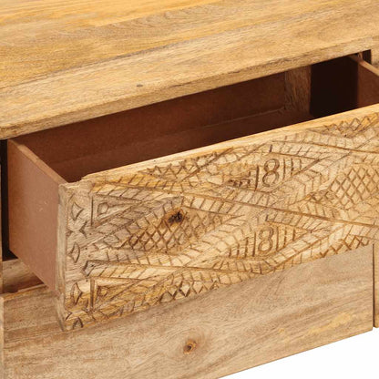 246144 vidaXL TV Cabinet Solid Mango Wood 110x30x40 cm 6