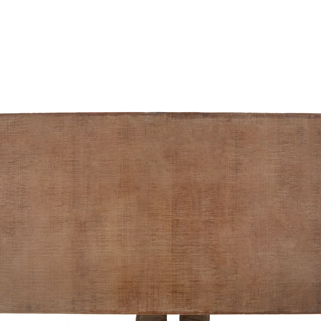 246119 vidaXL Coffee Table Solid Fir Wood 91x51x38 cm Brown 4