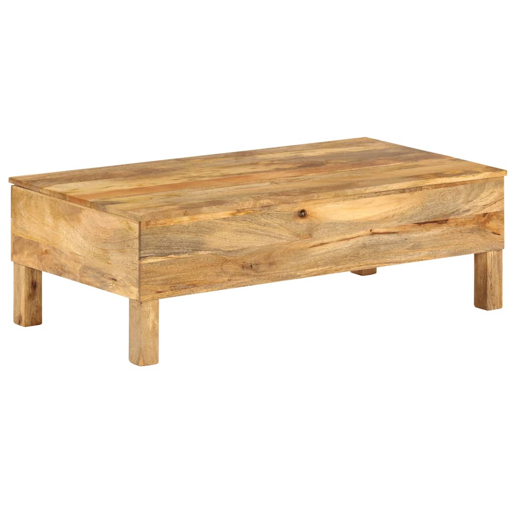 246320 vidaXL Coffee Table Solid Mango Wood 110x55x35 cm 3