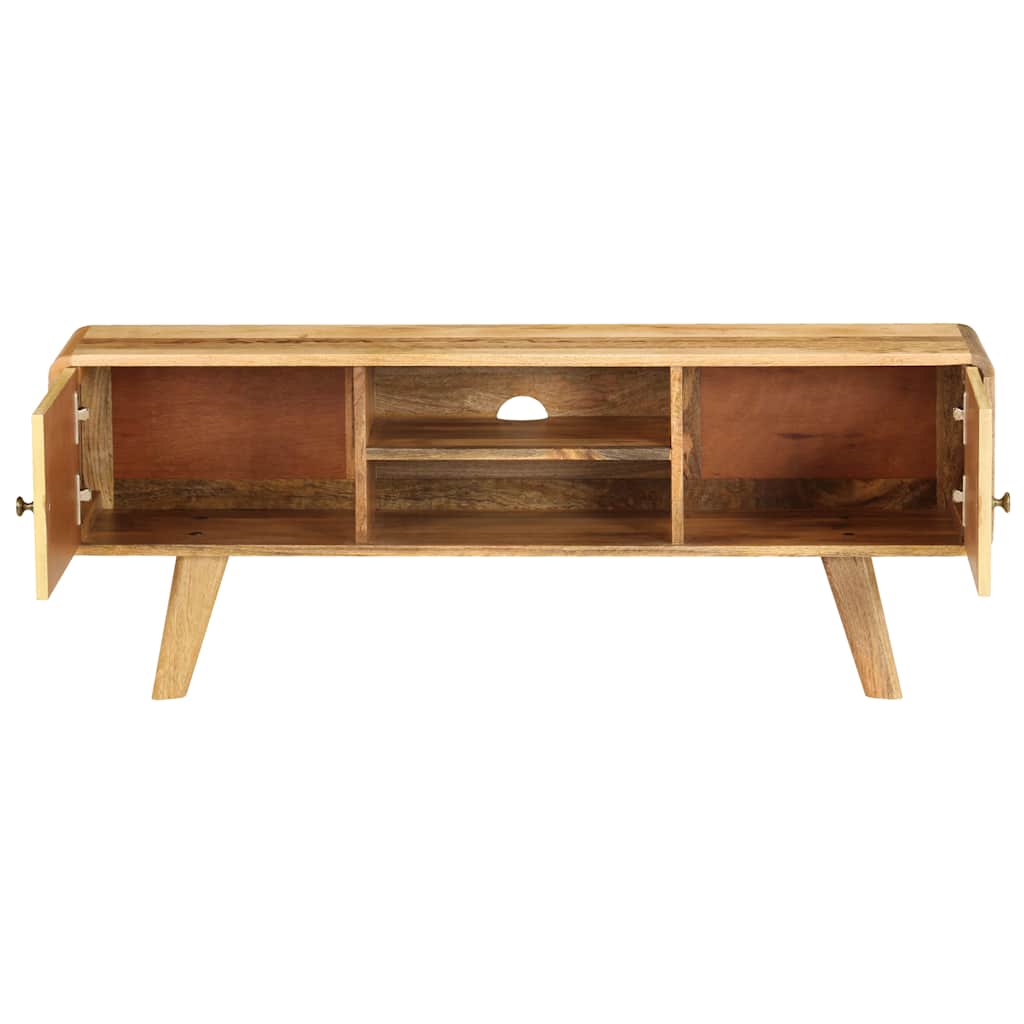 vidaXL TV Cabinet Solid Mango Wood 120x30x45 cm 4