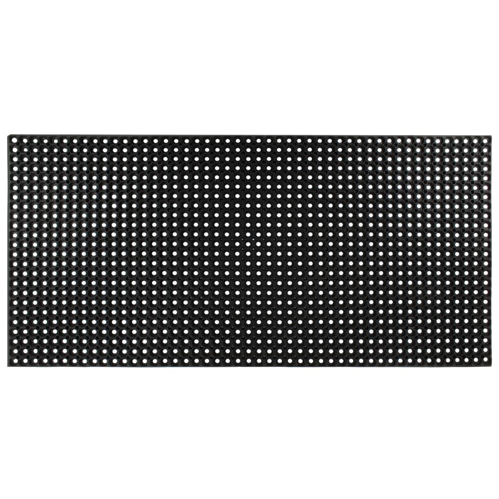 Door Mat Rectangular 40x60 cm Rubber 16 mm/100 x 200 cm